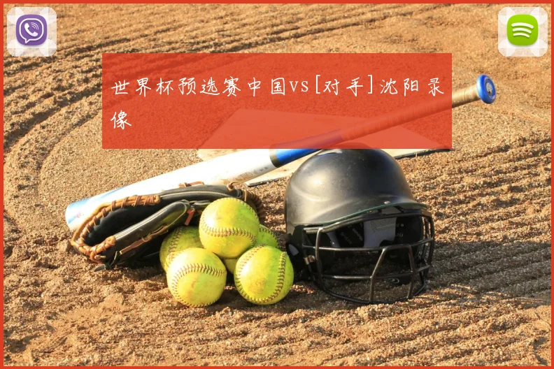 世界杯预选赛中国vs[对手]沈阳录像