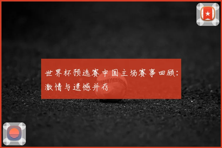 世界杯预选赛中国主场赛事回顾：激情与遗憾并存