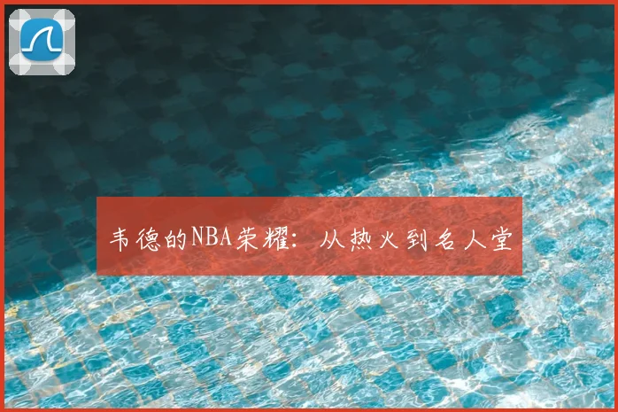 韦德的NBA荣耀：从热火到名人堂
