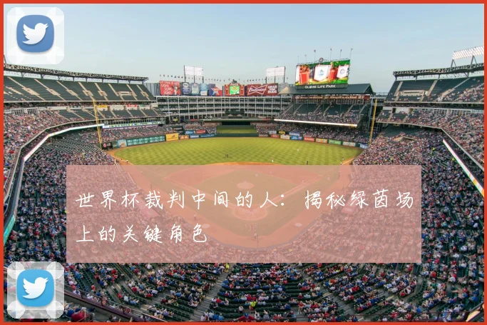 世界杯裁判中间的人：揭秘绿茵场上的关键角色
