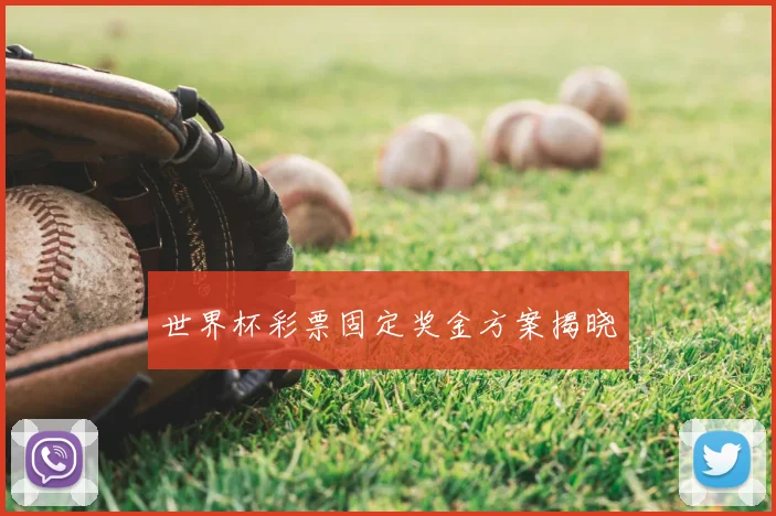 世界杯彩票固定奖金方案揭晓